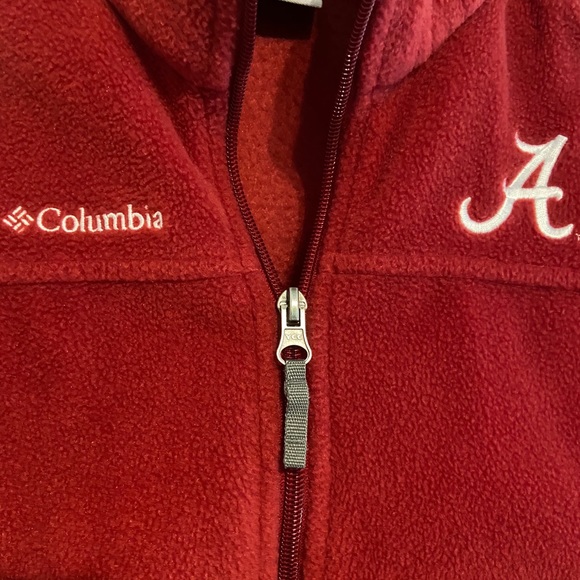 Columbia Crimson Tide Logo Fleece Boy’s Jacket - Picture 3 of 6